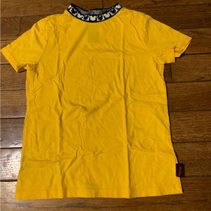 Forever 21 Yellow MickeyMouse t-shirt with collar